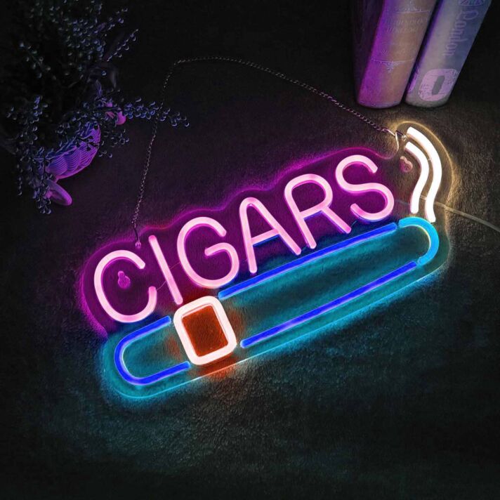 Customize CIGARS Neon Light