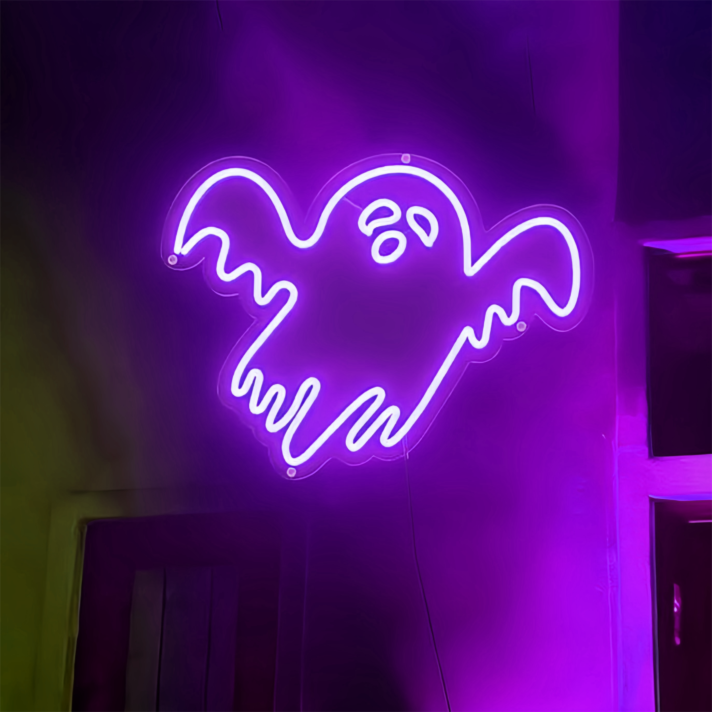Halloween Bat Neon Sign
