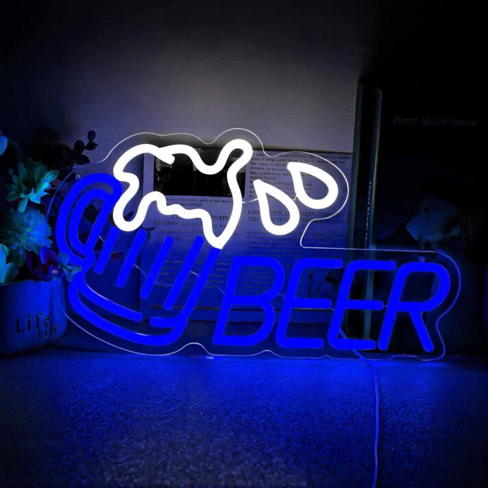 Customize Large Beer Mug Neon Sign