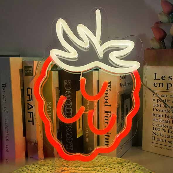 Sweet Strawberry Neon Sign