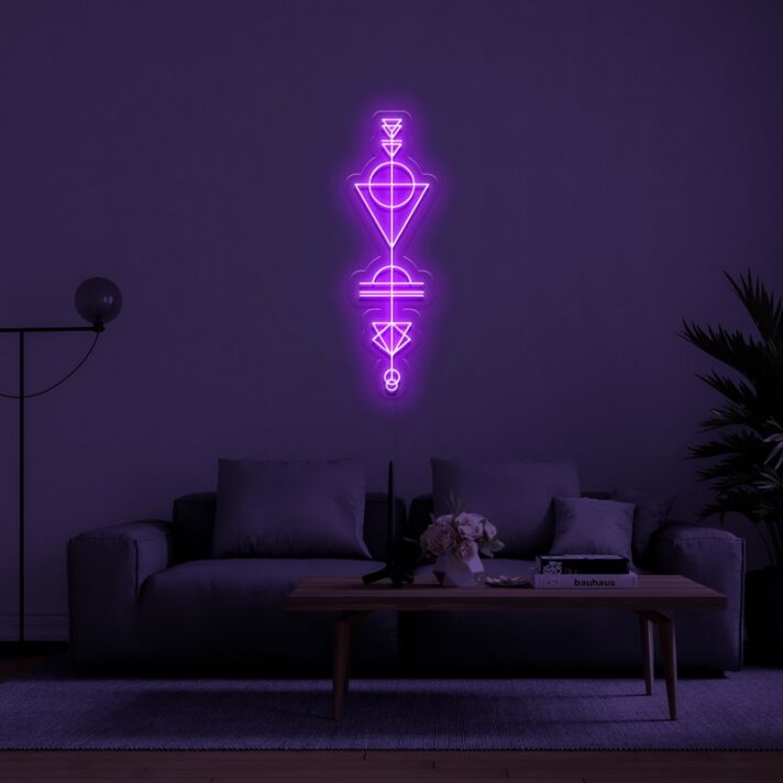 Libra Neon Sign for Zodiac and Astrology Fans