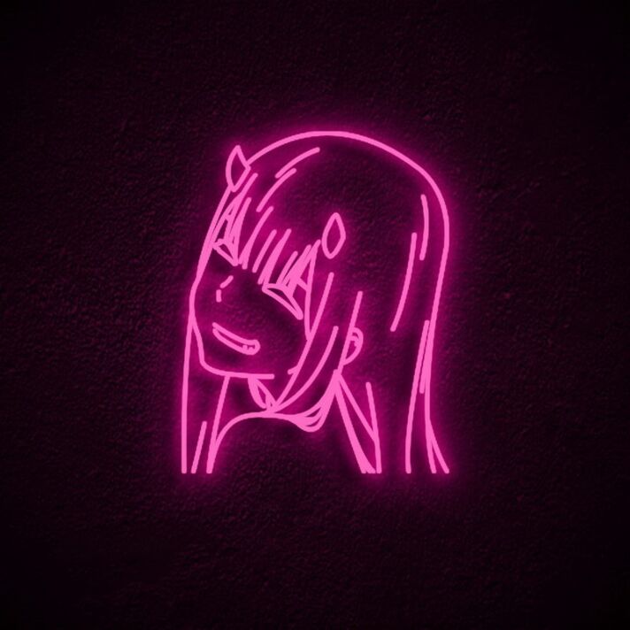 Zero Two Neon Sign for Anime Lovers