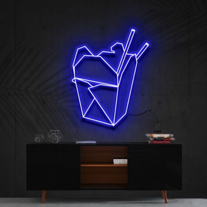 Chinese Takeout Neon Sign for Fun and Whimsical Decor