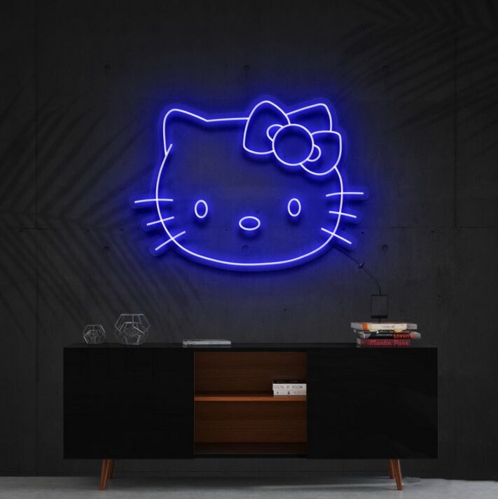 Hello Kitty Neon Sign for Cute and Fun Spaces