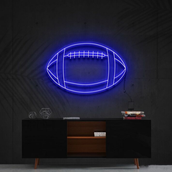 American Football Neon Sign for Sports Enthusiasts