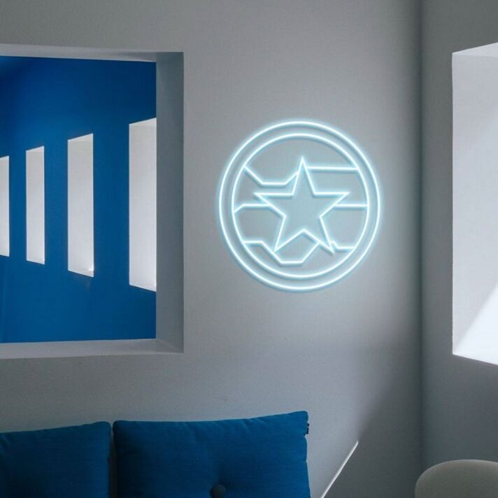Winter Soldier Neon Sign for Marvel Fans