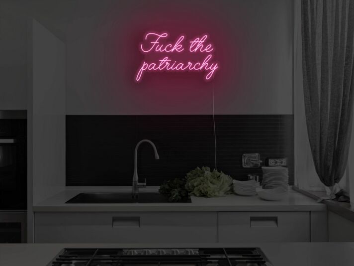 Fck The Patriarchy Neon Sign for Bold and Empowering Spaces