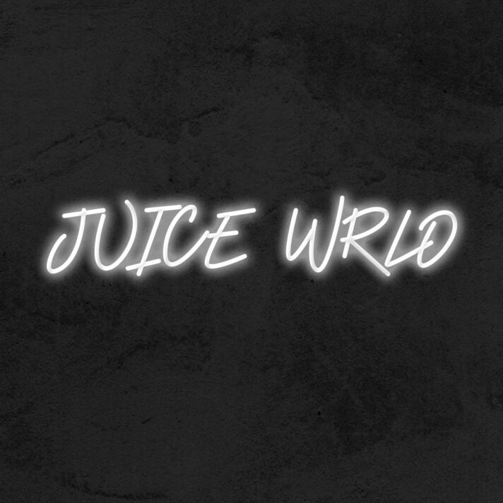 Juice Wrld Neon Sign for Music Fans and Bold Spaces