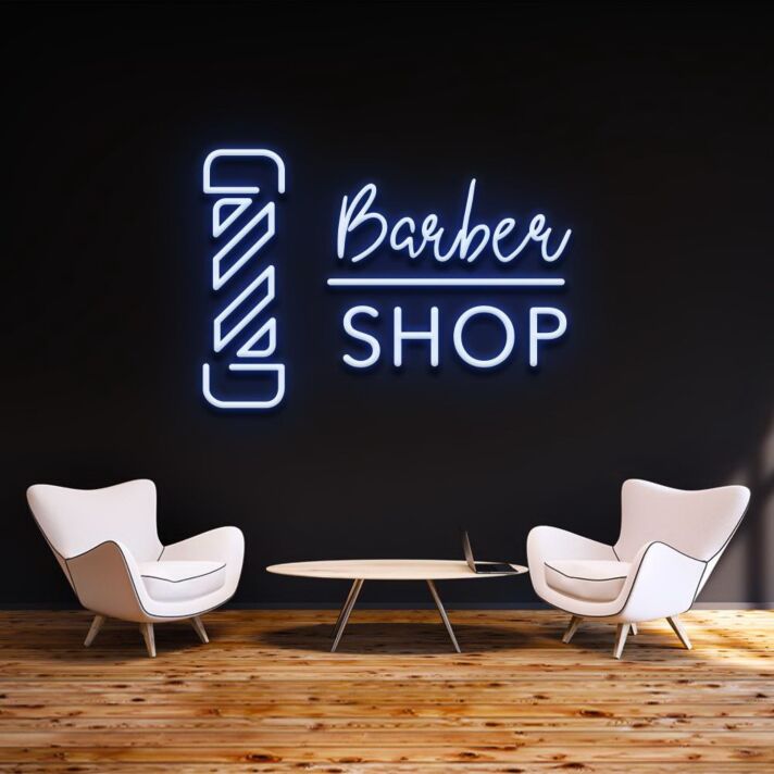 Barbershop Signage Neon Sign for Barber Shops