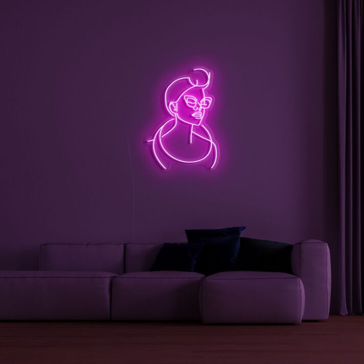 Marilyn V2 Neon Sign for Hollywood Glam Decor