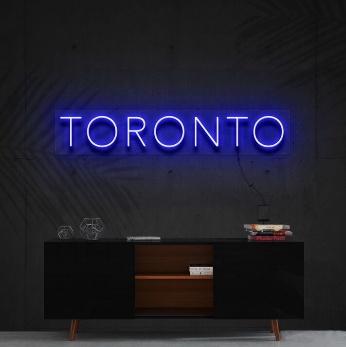 Toronto Neon Sign for Travel Lovers