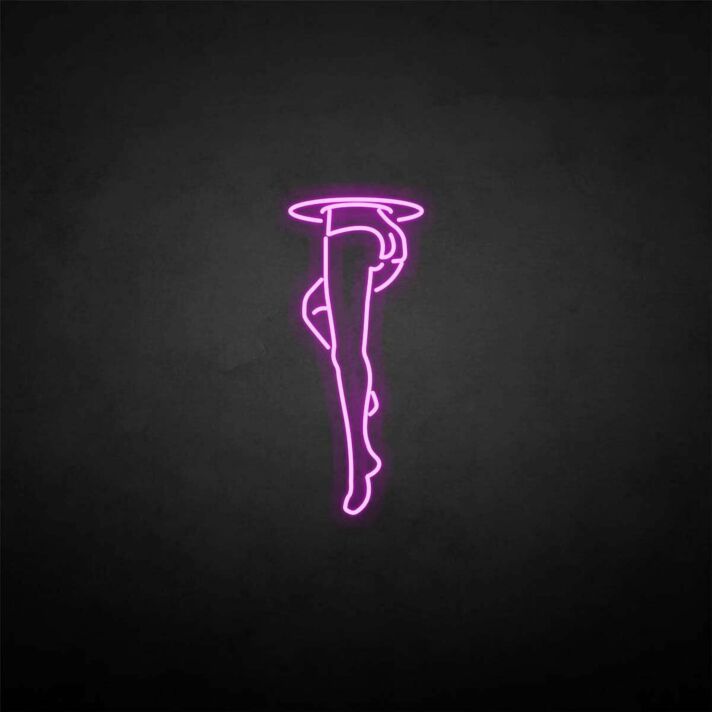 Thigh' neon sign
