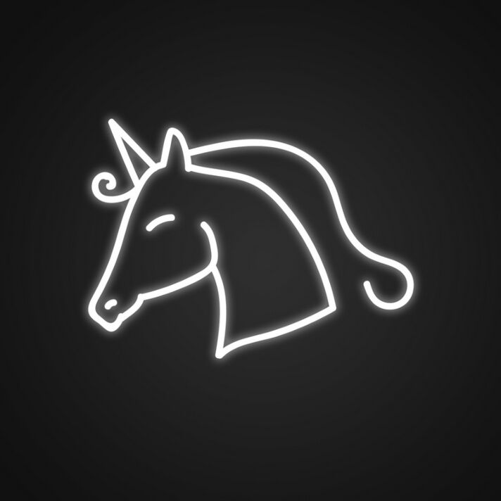 Unicorn Neon Sign for Kids Rooms