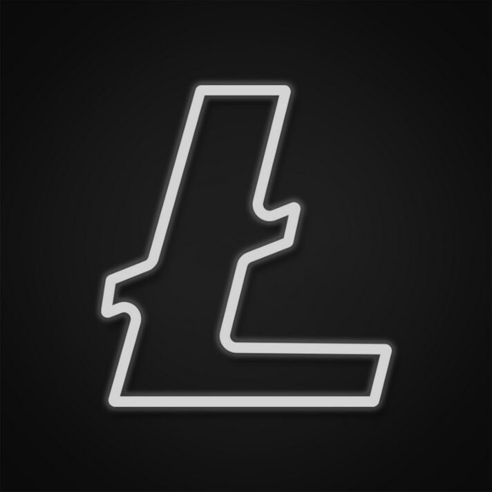 Litecoin Neon Sign for Cryptocurrency Enthusiasts