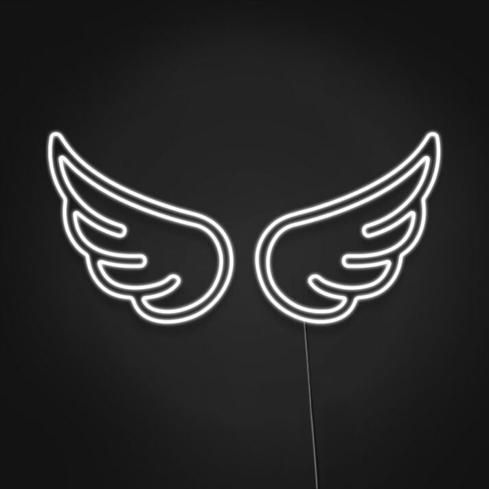 Angel Wings Neon Sign Add a touch of angelic beauty to your space