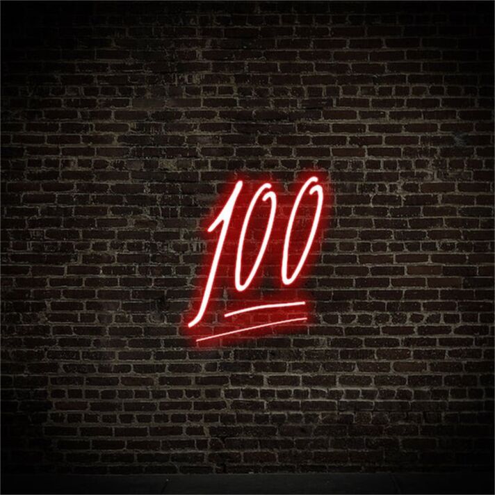 Enhance Your Bar, Game Room, or Party Ambiance with the Vibrant 100 Emoji LED Neon Sign.