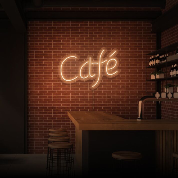 Brighten Your Cafe, Bar, or Home Kitchen with the Stylish Cafe LED Neon Sign