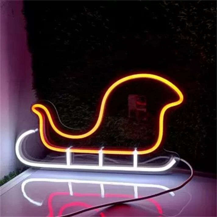 Brighten Up Your Holiday Season: Perfect for Home, Office, and Party Ambiance with the Christmas LED Neon Decorative Sign