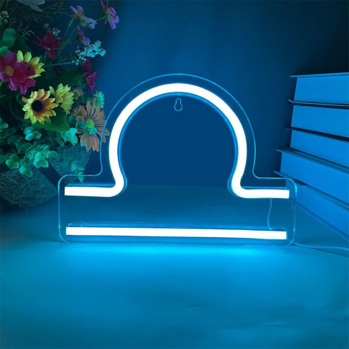 Enhance Your Space: Constellation Libra LED Neon Sign Perfect for Bars, Weddings, and Home Decor