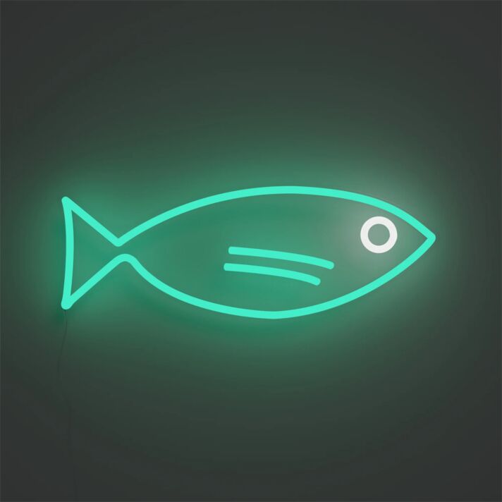 Brighten Up Your Bar, Home, or Office Space with the Oceanic Charm of Fishy LED Neon Sign