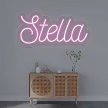 Brighten Up Your Spaces: From Storefronts to Weddings with Stella Name LED Neon Sign.
