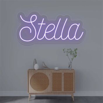 Brighten Up Your Spaces: From Storefronts to Weddings with Stella Name LED Neon Sign.