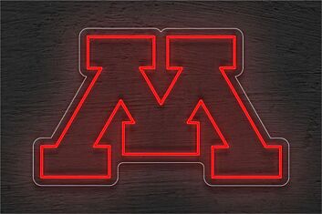 Brighten Up Your Game Nights and Celebrate in Style with the University Of Minnesota LED Neon Sign for Bars, Man Caves, and Dorm Rooms.