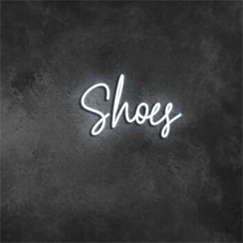 Brighten Your Space: Wall Decor Shoes LED Sign for Home, Office, Bar, and Store Ambiance Enhancement