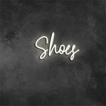 Brighten Your Space: Wall Decor Shoes LED Sign for Home, Office, Bar, and Store Ambiance Enhancement