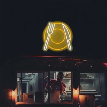 Add a vibrant touch to your kitchen, restaurant, or next event with the Western Tableware LED Neon Sign.