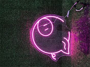 Brighten Up Your Space: Cute Pig For Home LED Neon Sign Ideal for Kids&#039; Rooms, Play Areas, and Birthday Celebrations