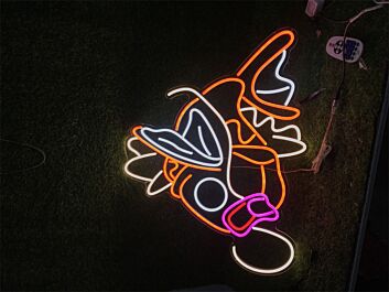 Brighten Your Space with a Unique Japanese Fish Pattern LED Neon Sign - Perfect for Home Decor, Restaurants, and Themed Events