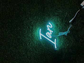 Brighten Up Your Space: Personalize Custom Ian LED Neon Sign for Home Decor, Office Ambiance, and Vibrant Storefronts.