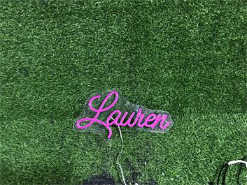 Brighten Up Your Space: Personalize Custom Lauren LED Neon Sign for Bars, Weddings, and Cozy Home Vibes