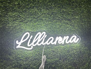 Brighten Up Your Space: Personalize Custom Lillianna LED Neon Sign for Home Decor, Office Ambiance, and Memorable Events