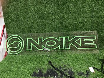 Make your space uniquely yours - Personalize Custom Noike LED Neon Sign for Home Decor, Weddings, and Trendy Office Environments.