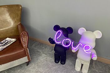 &#39;Love2&#39; Neon Sign