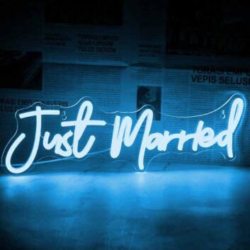Just Marred Neon Sign