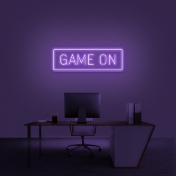 Game On Neon Sign