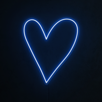 Children Heart Neon Sign