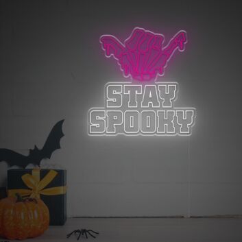 Brighten Up Your Halloween Festivities and Themed Bars: Stay Spooky With Skullful Six Gesture LED Neon Sign