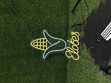 Brighten Your Kitchen, Bar, or Food Truck with the Whimsical Elotes Corn LED Neon Sign