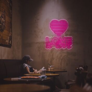 Brighten Your Wedding, Bar, or Living Space with the Love Is Love LED Neon Sign