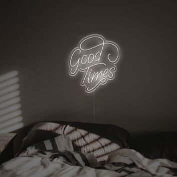 Brighten Up Your Bar, Office, and Special Celebrations with the Good Times LED Neon Sign.