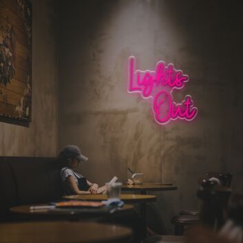 Brighten Up Your Wedding, Bar, and Office Ambience with the Lights Out LED Neon Sign