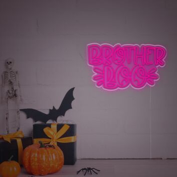 Light Up Your Nights: Brother Boo LED Neon Sign Perfect for Bars, Weddings, and Home Decor