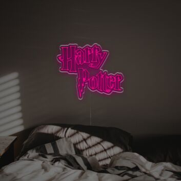 Brighten Your Magical Gatherings and Bedrooms with the Enchanting Harry Potter LED Neon Sign.