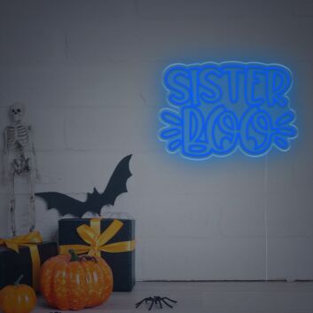 Light Up Your Special Moments: Sister Boo LED Neon Sign for Weddings, Bars, and Home Celebrations.