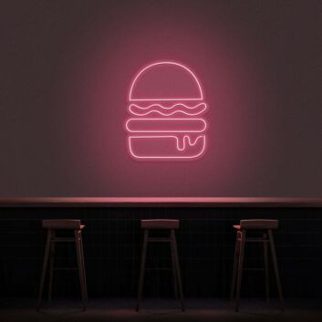 Cheese Burger Neon Sign