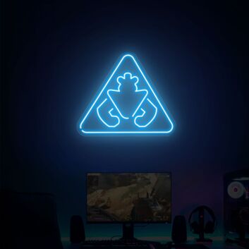 Brighten Your Game Room or Store with Fnaf Monty Security Breach Warning Sign Neon – Perfect for Themed Events and Decor.